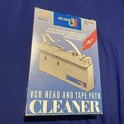 Allsop Video Cleaner Wet/Dry TAPE ONLY NO SOLUTION • $6