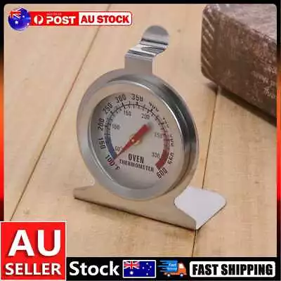 Stainless Steel Temperature Oven Thermometer Gauge Kitchen Food AU • $8.99