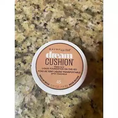 Maybelline Dream Cushion Fresh Face Liquid Foundatation 45 Medium Beige • $7.99