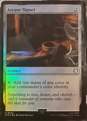 Arcane Signet [Fallout] - Magic: The Gathering - NM • $2