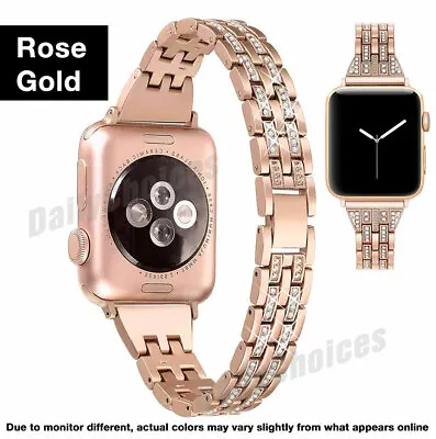 $13.45 • Buy Bling IWatch Strap Case For Apple Watch Band Series 8 7 6 5 4 321 SE 38 40 42 44