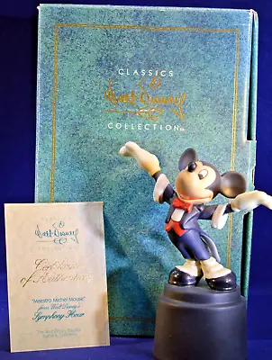 WDCC Disney  Maestro Michel Mouse  Mickey Conductor Symphony Hour W/ Box • $125