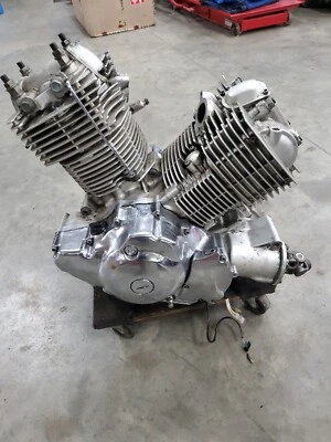 $574.99 • Buy 2002 02 99-09 Yamaha VStar 1100 XVS1100 Engine Motor Complete Runs, Bad 2nd Gear