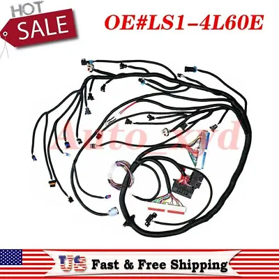 NEW Wiring Harness Standalone Set For LS1-4L60E Engine DBC 4.8 5.3 1997-2006 XYD • $233.99
