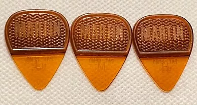 Vintage 1970’s MARTIN Guitar Picks-1 Of Each Gauge -NOS- Lot Of 3 Picks • $37.99