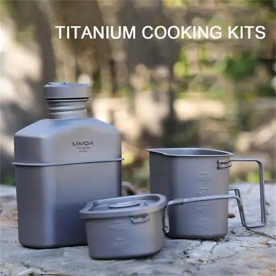    Bottle  Canteen Cups Set Ultralight Cooking Y8O0 • $190.20