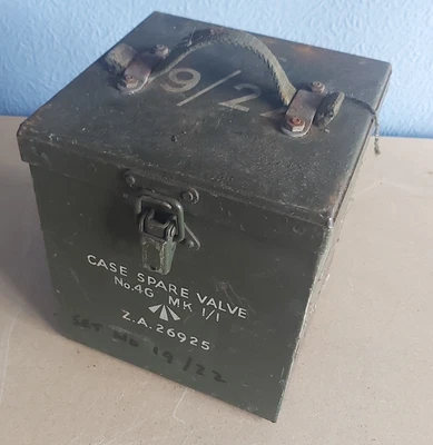 £54.99 • Buy WIRELESS SET 19 WS19 WS22 WW2 ARMY MILITARY RADIO CASE SPARE VALVES No4G MK1/1