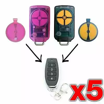 5 X ATA PTX5 TrioCode Garage Door Remote Replacement GDO 6v3/6v4/7v2/7v3/8v3/9v2 • $49.70