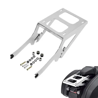 Two Up Mounting Rack Fit For Harley Softail Deluxe Heritage Classic 18-22 Chrome • $94.99