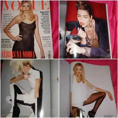 VOGUE Brazil Caroline TRENTINI Anja RUBIK Ana Beatriz BARROS Olivia Newton John • $42.99