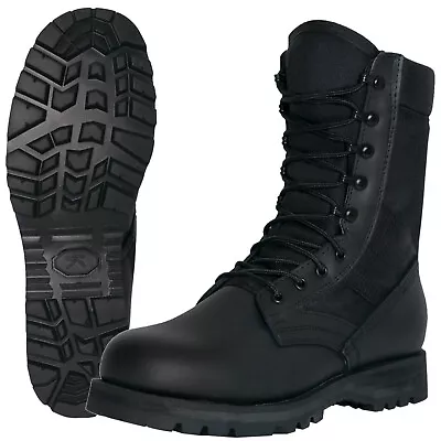 Men's Wide Width G.I. Type Sierra Sole Black Tactical Boots • $71.99