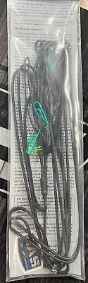 Gas Mathews Reezen BowStrings String Cable W/Speed Nocks Black • $139.99