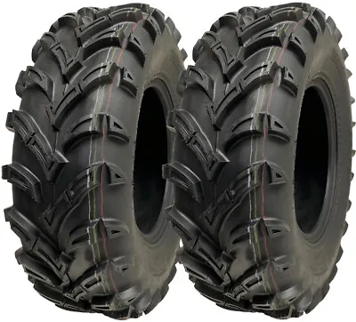 Quad Tyres 25x8.00-12 6ply P377 Wanda  E  Marked Road Legal ATV Tyres (set Of 2) • £138.24