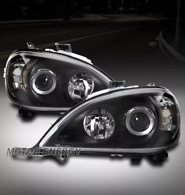 For 98-05 Mercedes-benz Ml-class W163 Black Projector Headlight Left+right Pair • $231.95