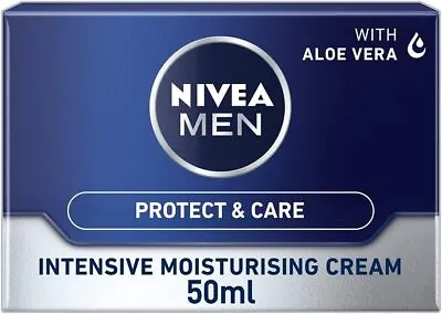 NIVEA MEN Intensive Moisturising Face Cream Protect Amp Care Pack Of 3 (3 X 50 M • £16.37