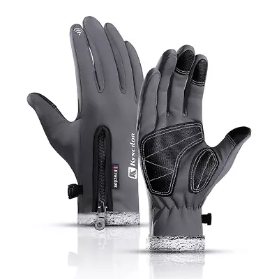 Touch Screen Waterproof Winter Gloves -30℉ Driving Windproof Full Fingers Skiing • $9.49