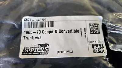 1965-1970 Mustang Trunk Weatherstrip For Coupe Convertible Hardtop Cars • $15