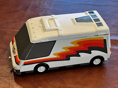 1991 MICRO MACHINES Vintage Galoob Super City Van Camper RV Fold Out Playset • $15