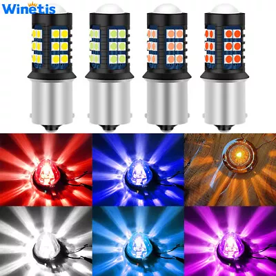 $10.99 • Buy Watermelon LED Bulb For Glass Lens Lights 1156 One Wire Style Super Bright 30SMD