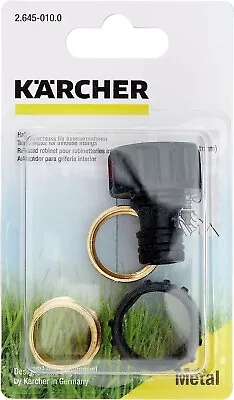 Karcher Indoor Tap Adaptor Brass Inner Thread For Securedrip-free Attachment.  • £6.99