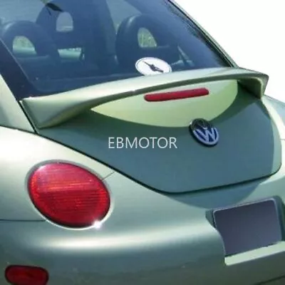 Unpaint Fiber Glass Primer Rear Trunk Lip Spoiler Wing For VW Beetle 98-10 • $98