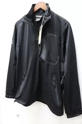 NEW MIzuno GOLF Black  WIND RAIN DRY FIT Windproof JACKET MENS SIZE MEDIUM  • $99