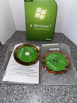 Microsoft Windows 7 Home Premium Upgrade (32 & 64 Bit Discs Included) W/ Key • $29.99