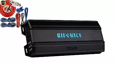 Hifonics ZD-1750.5D Zeus Delta 1750 Watt Max Car Audio Amplifier + 5 Channel Kit • $224.99