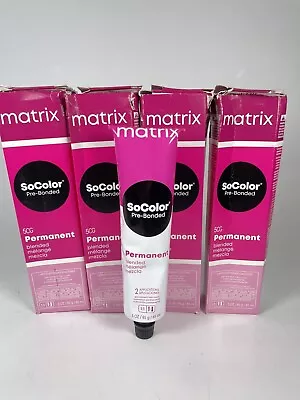 4 Matrix SOCOLOR Blended Collection Permanent Cream 5CG MEDIUM BROWN COPPER GOLD • $38.24
