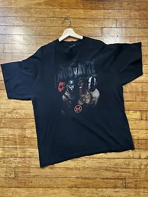 Vintage Y2K Mudvayne T-Shirt Nu Metal Band Size XL Tour Punk Rock Thrashed Faded • $59.99