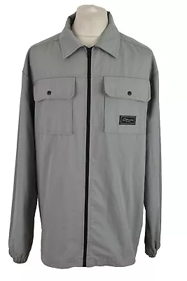 CLOSURE Grey Windcheater Jacket Size 2XL Mens Outdoors Outerwear Menswear • $20.09