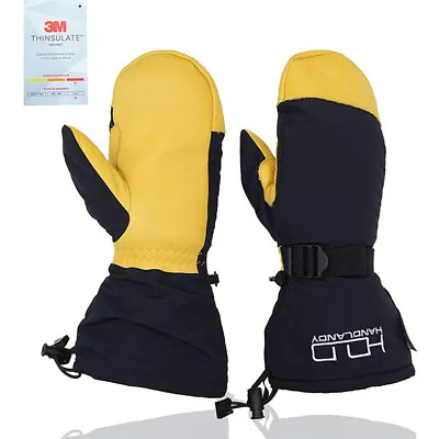 Mens Womens Mittens Ski Gloves Winter Waterproof Warm Thermal 3M Thinsulate • $21.24