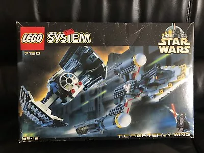 Lego Star Wars 7150 Tie Fighter & Y-wing • $525