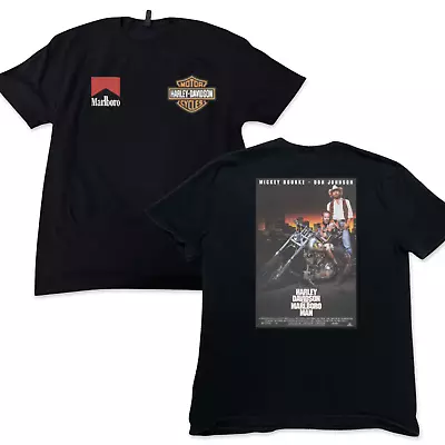 Harley Davidson And The Marlboro Man Mens T-Shirt • $29.90