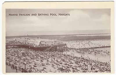 Kent; Marine Pavilion & Bathing Pool Maidstone PPC Unposted C 1930's • £3