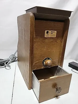 Vintage Magic Mill Grinding Grain Mill W/ Dayton ⅓ Hp Motor And Handle... • $180