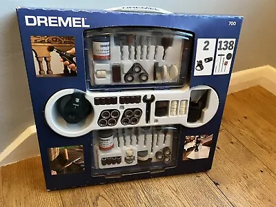 £42.95 • Buy Dremel 700 140 Piece Accessory Multi Tool Kit Drill Bits Sander Genuine Dremmel