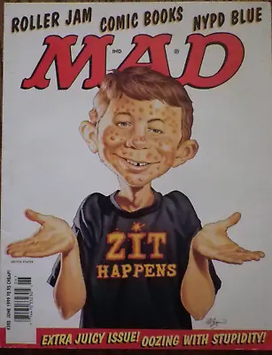 MAD Magazine #382 - June 1999 - Alfred Cover - EC Comics - VERY NICE - Look • $3.96