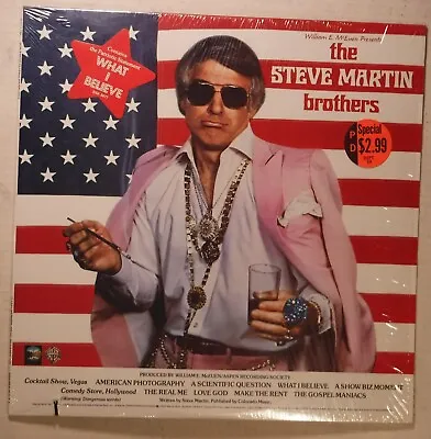 The Steve Martin Brothers / Comedy Lp / Wb Bsk 3477 / Shrink / Inserts • $19.99