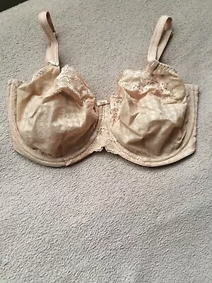 Panache 34i (G) Nude Envy Full Underwire Cup Lace Bra Style 7285 NWOT • $39.95