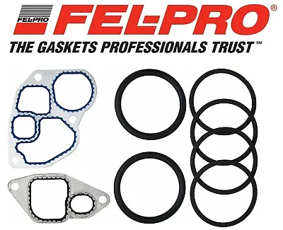 1994.5-2003 Ford 7.3 7.3L Powerstroke Diesel Fel-Pro Oil Cooler Gasket Oring Kit • $19.16