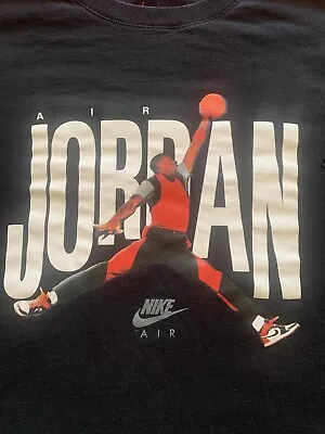 Nike Air Jordan Young Michael Vintage T Shirt XL Small Hole • $10