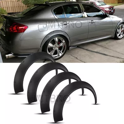 Fender Flares Extra Wide Body Kit Wheel Arches For Infiniti G35 G37 Coupe Sedan  • $99.89