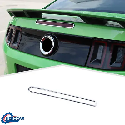 Chrome The 3rd Brake Tail Light Cover Trim Decor Ring For Ford Mustang 2010-2014 • $23.99
