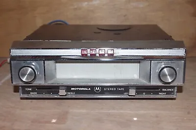 Motorola 8 Track Player Car Stereo 60s • £60