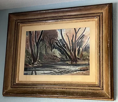 Milford Zornes (1908-2008) Early Original California Watercolor Painting -1939 • $3450