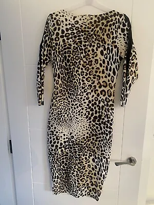 Zara Leopard Print Dress Size M • £15