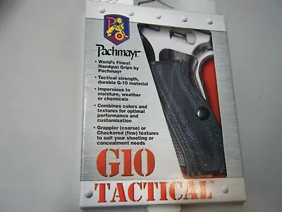PACHMAYR Tactical GRIPS FOR CZ 75 Gray Black Checkered 61101 • $14.95
