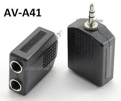 3.5mm Stereo Plug To Dual 1/4  Stereo Jack Splitter • $4.45