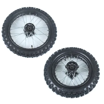 80/100 - 12  + 60/100 - 14  Inch Front Rear Back Wheel PIT PRO Trail Dirt Bike • £85